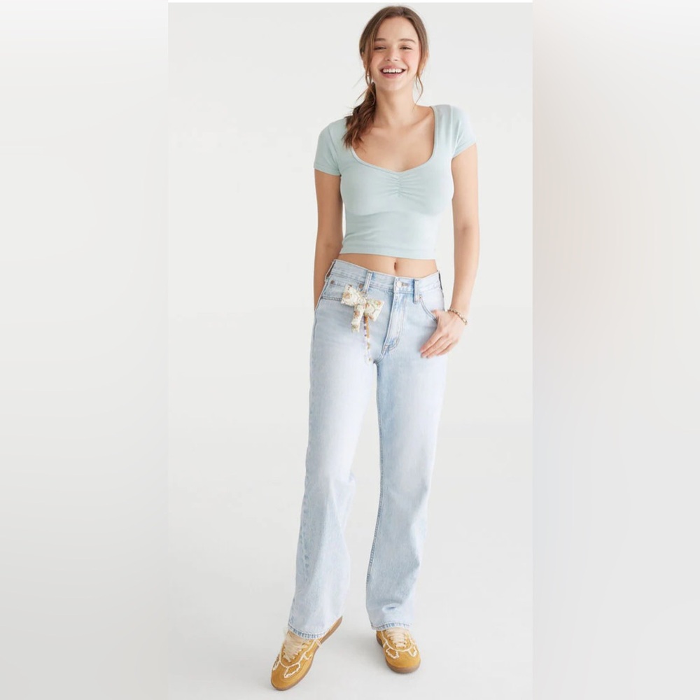 Aeropostale High-Rise Baggy Jean